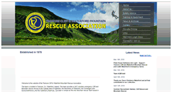 Desktop Screenshot of cliffrescue.ie
